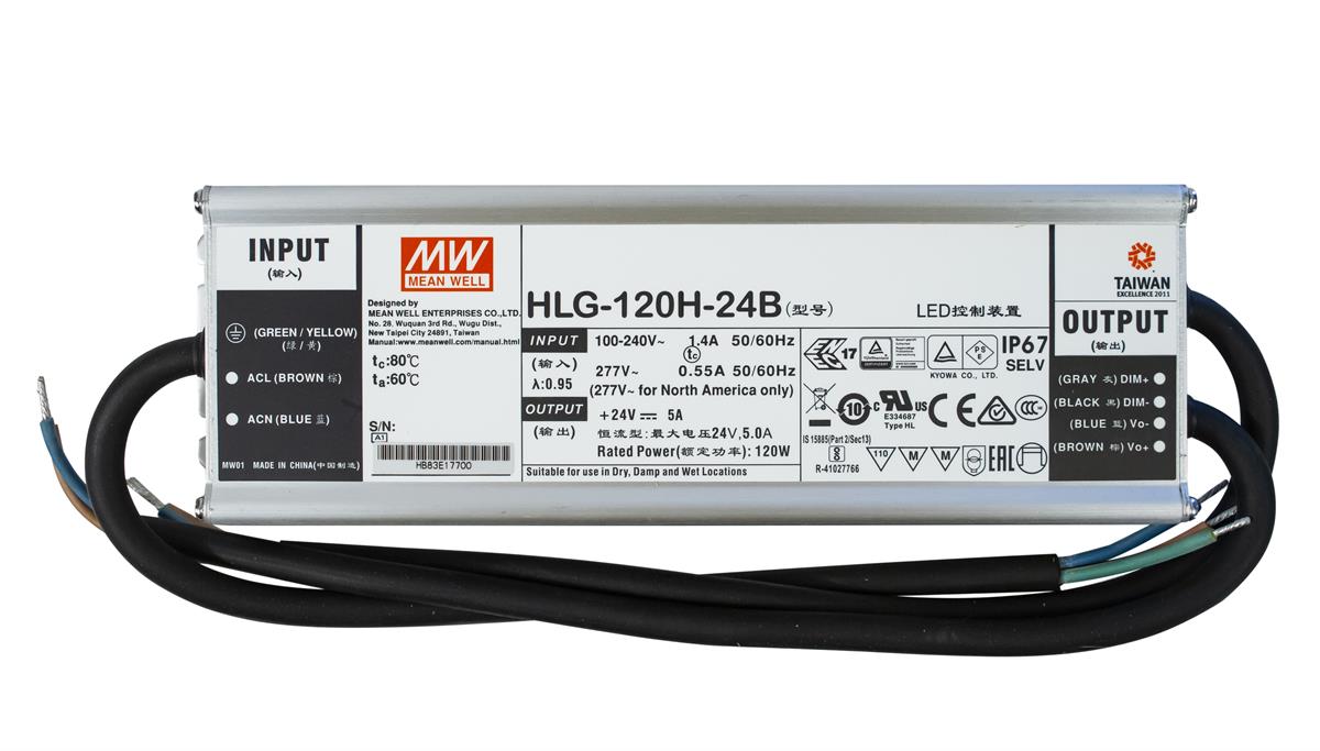 HLG-120H-24A Led Sürücü