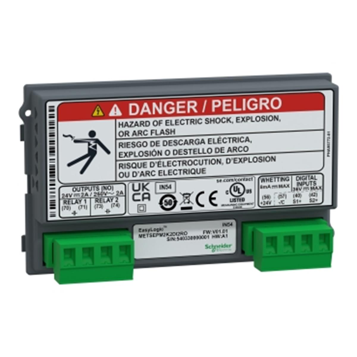 METSEPM2K2DI2RO I/O modül 