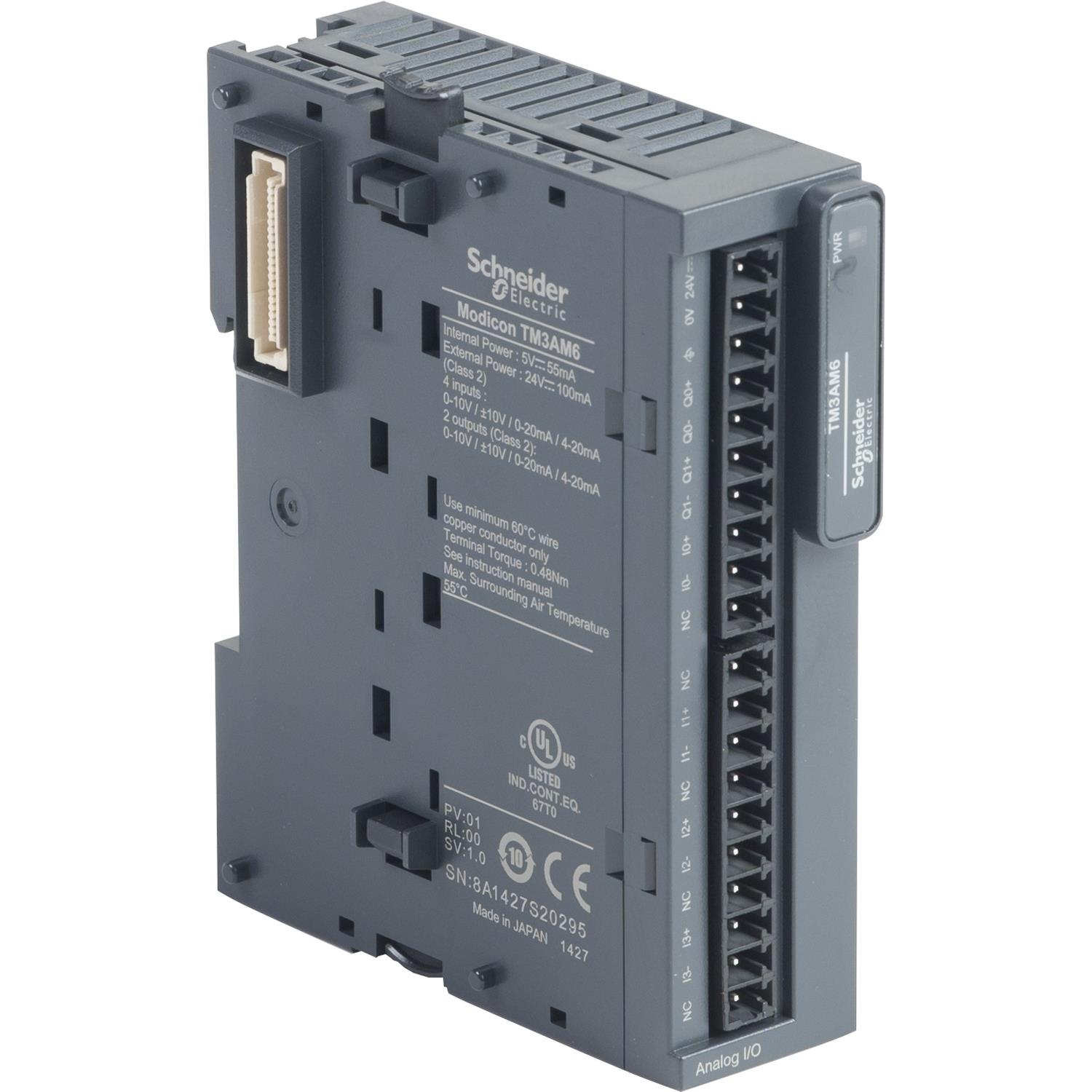 modül TM3 - 4 analog giriş ve 2 analog çıkış