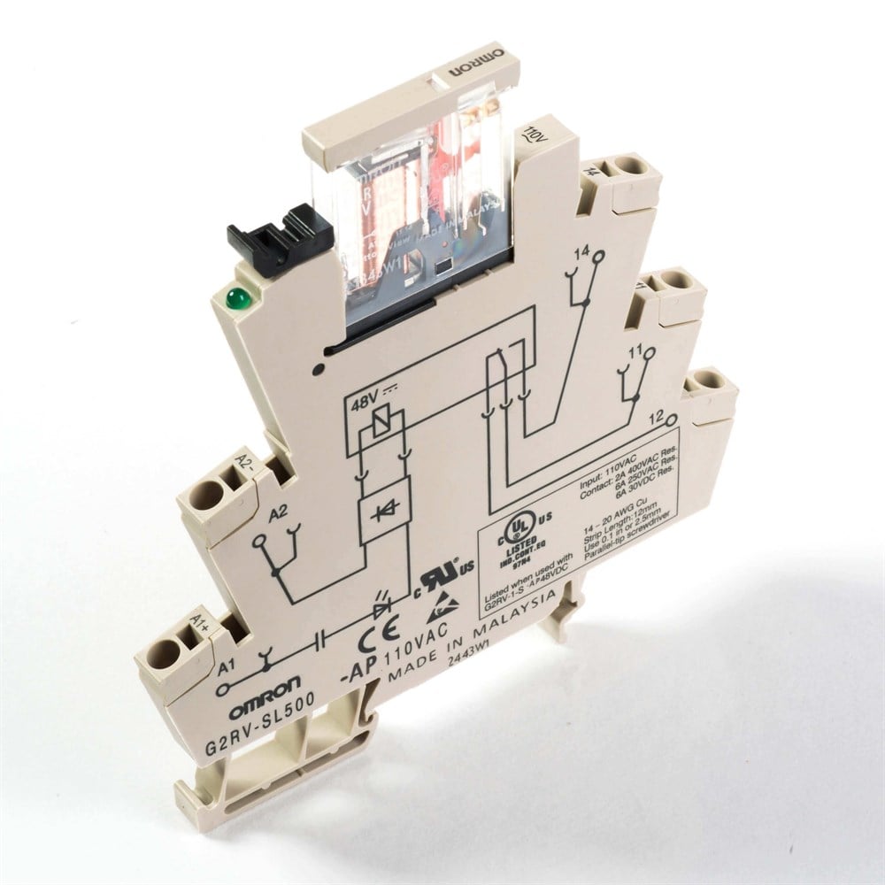 Omron G2RV-1-SL500-AP 12VDC