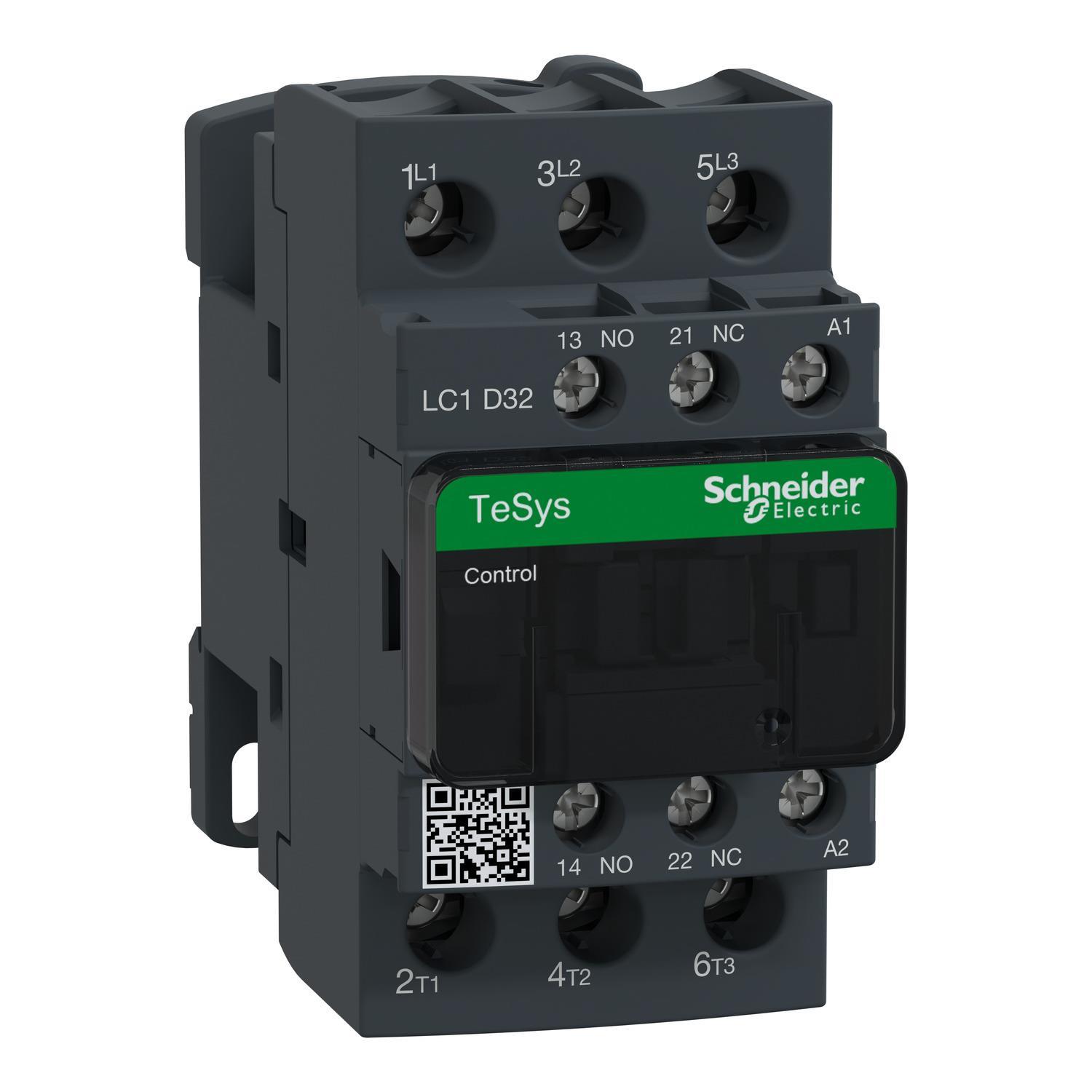 TeSys D Kontaktör - 3P (3 NA) - AC-3 - = 440 V 32 A - 48 V AC Bobin