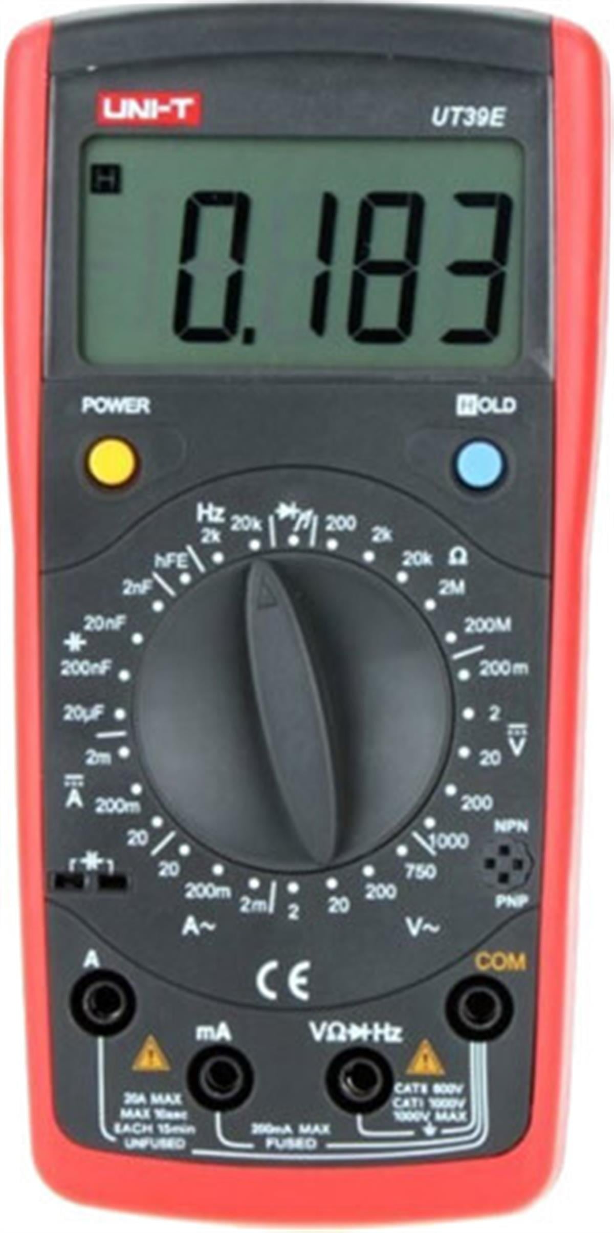 Uni-T UT39E Mini Dijital Multimetre