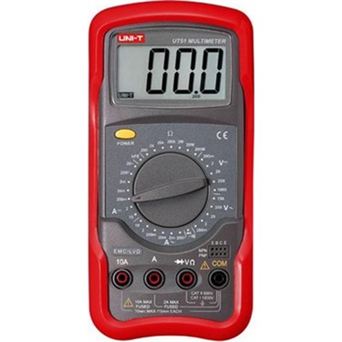 Uni-T UT51 Dijital Multimetre