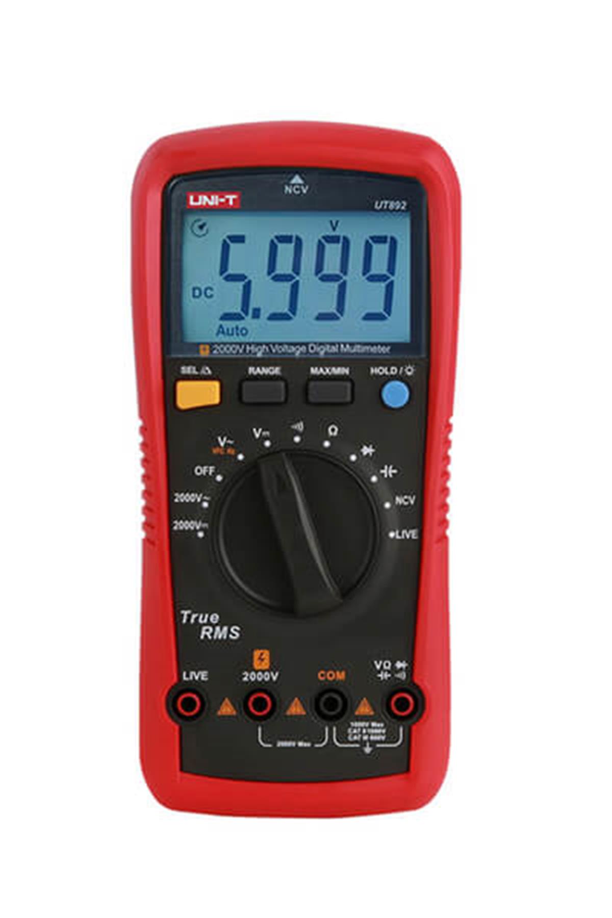 Uni-T UT892 2000V Dijital Multimetre 