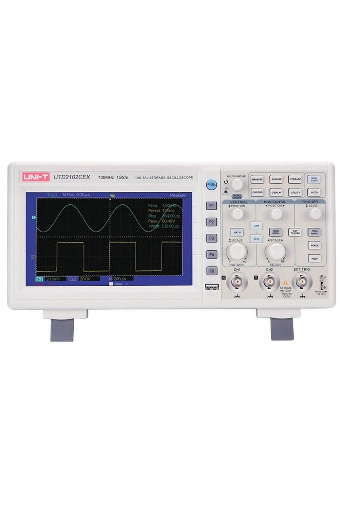 Uni-T UTD2102CEX-II Dijital Hafızalı Osiloskop