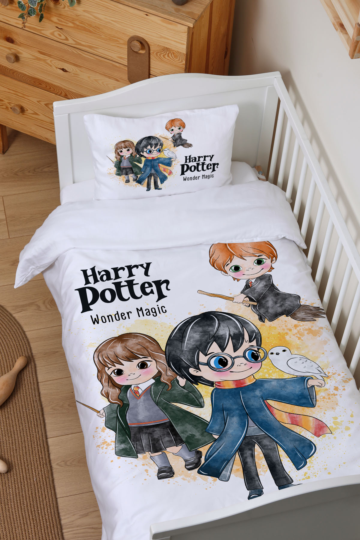 Bebek Nevresim Takımı Harry Potter Ve Arkadaşları - Tuğba Kuğu