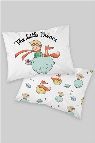 Pamuk Saten Yastık Kılıfı Little Prince