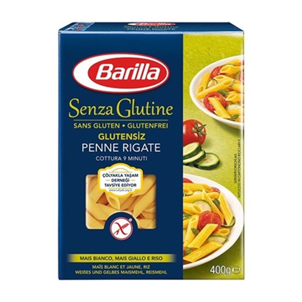 Barilla Glutensiz Kalem Makarna 400 gr