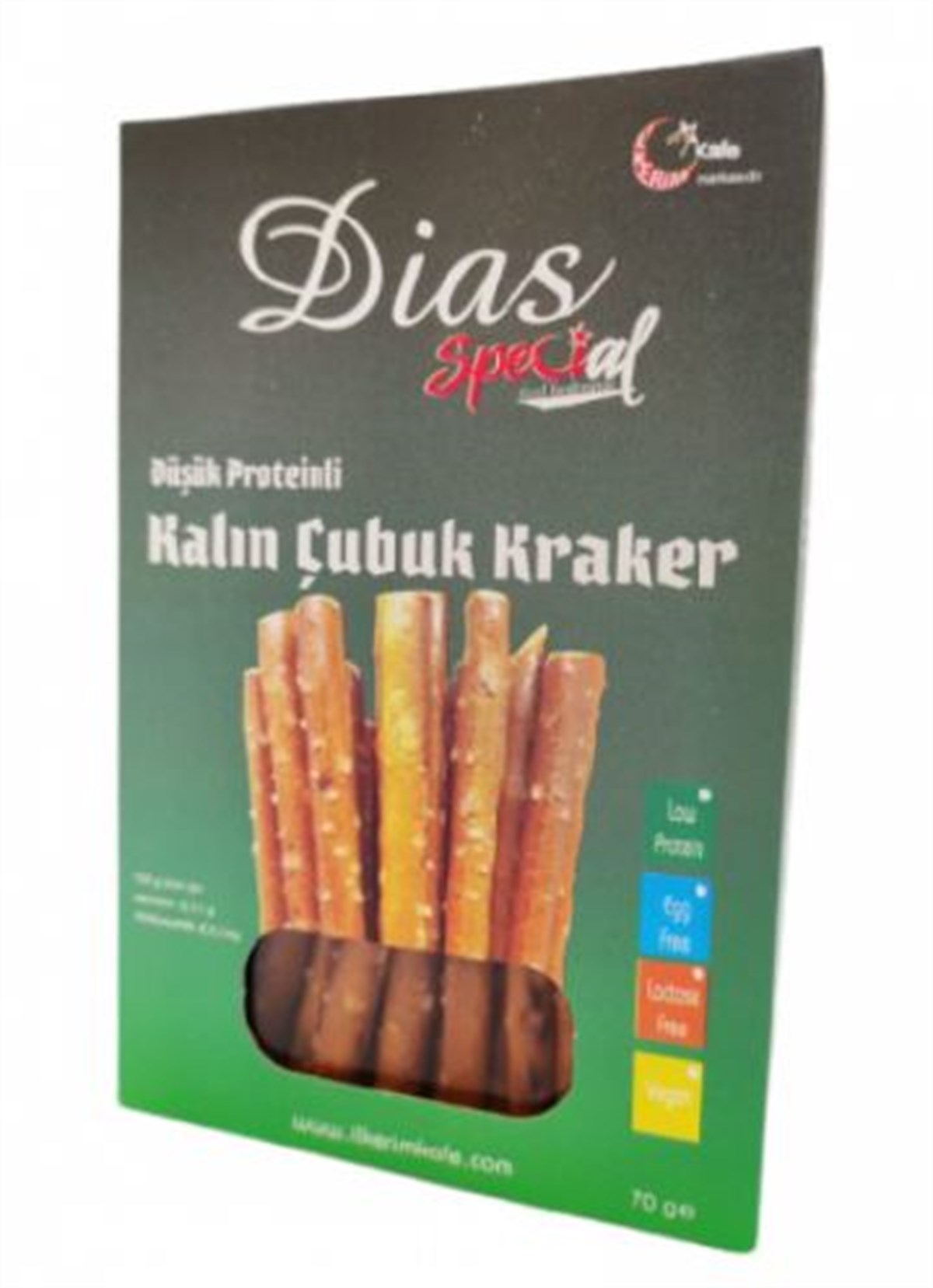 Dias Special Düşük Proteinli Kalın Çubuk Kraker 70 GramDüşük Proteinli Ürünler