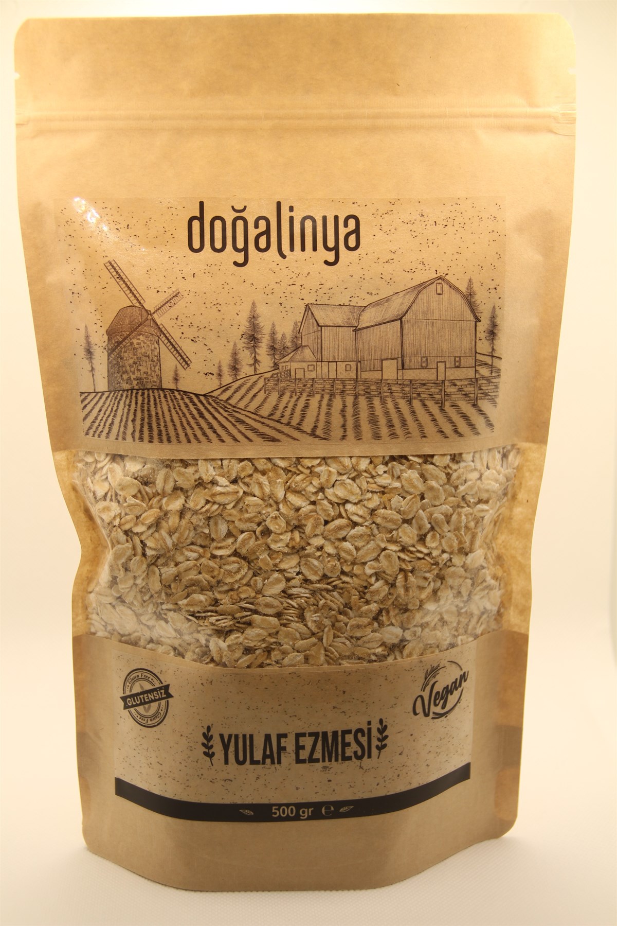 Doğalinya Glutensiz Yulaf Ezmesi 500gGlutensiz Ürünler