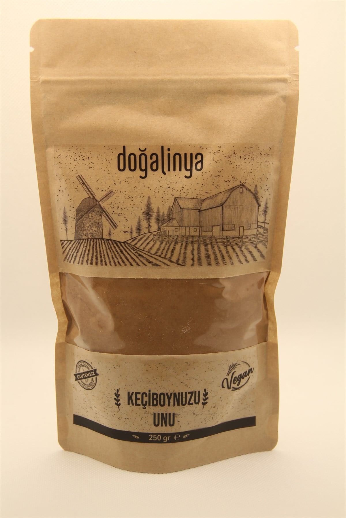Doğalinya Keçiboynuzu Unu 250g (Glutensiz)Glutensiz Ürünler