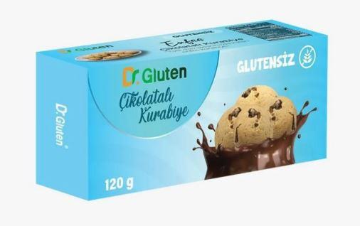Dr Gluten Glutensiz Çikolatalı Kurabiye 120gGlutensiz Ürünler