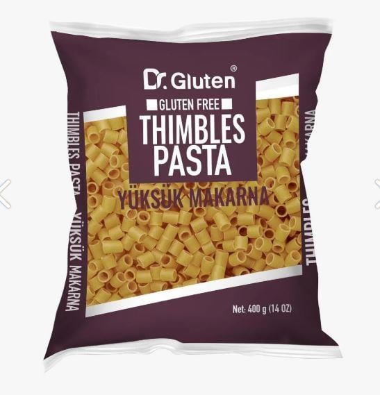 Dr.Gluten Glutensiz Makarna Yüksük Makarna 400 Gr.Glutensiz Ürünler