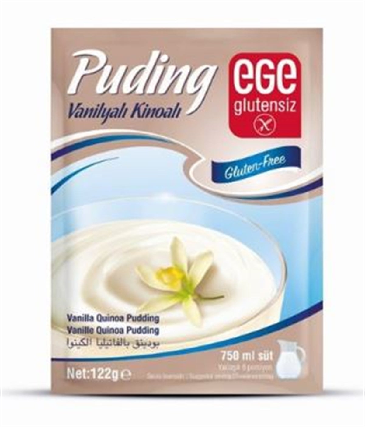 Ege Glutensiz Vanilyalı Kinoalı Puding 122 gr