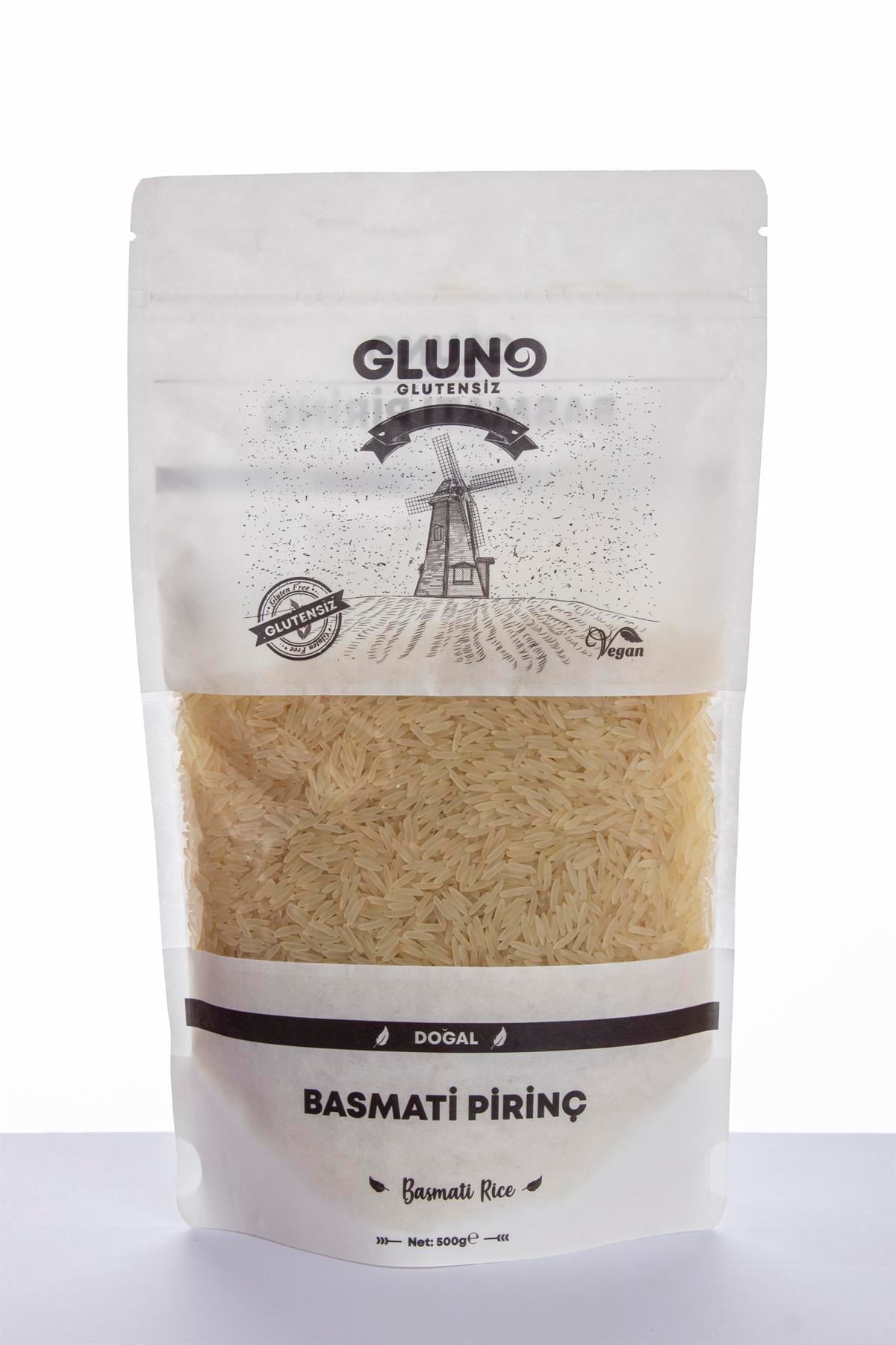 Gluno Glutensiz Basmati Pirinç 500gGlutensiz Ürünler