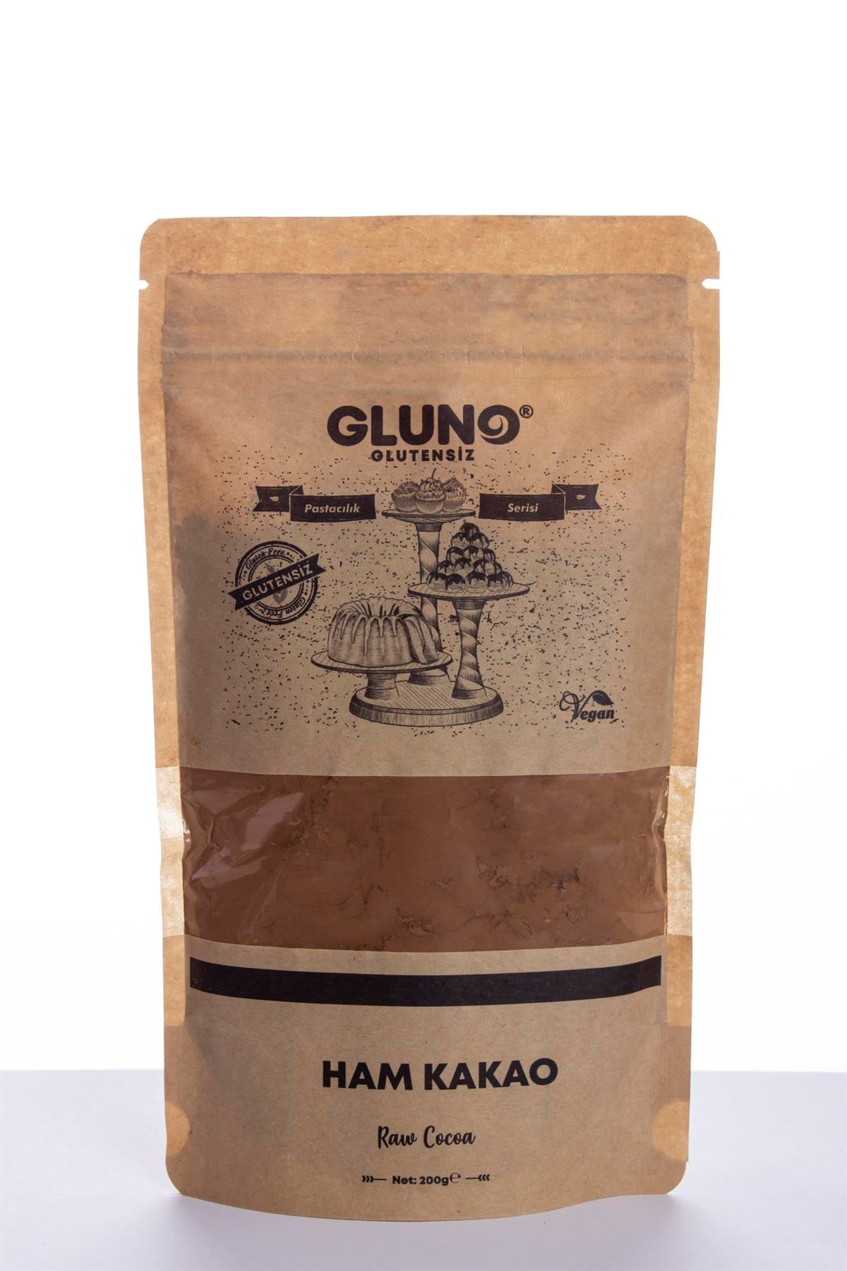 Gluno Glutensiz Ham Kakao 200GRGlutensiz Ürünler