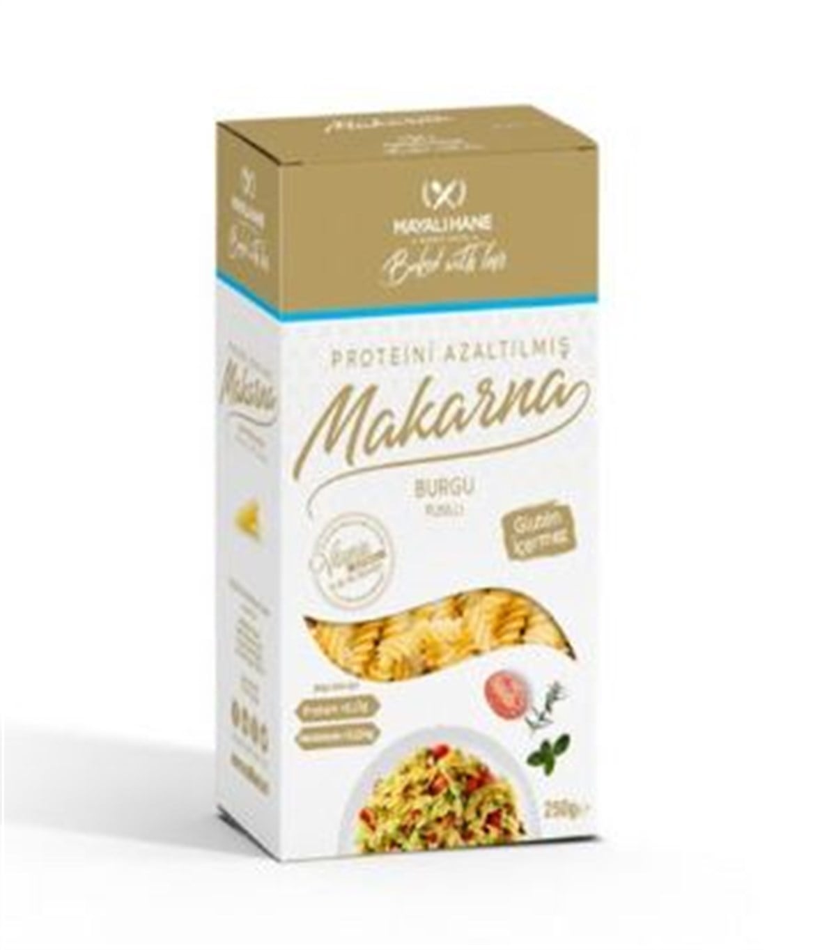 Mayalıhane Düşük Proteinli Glutensiz Burgu Makarna 250 gr
