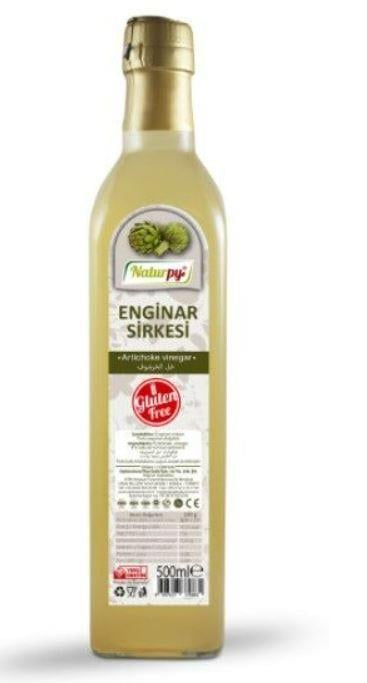 Naturpy Enginar Sirkesi 500 ml (Glutensiz)Glutensiz Ürünler