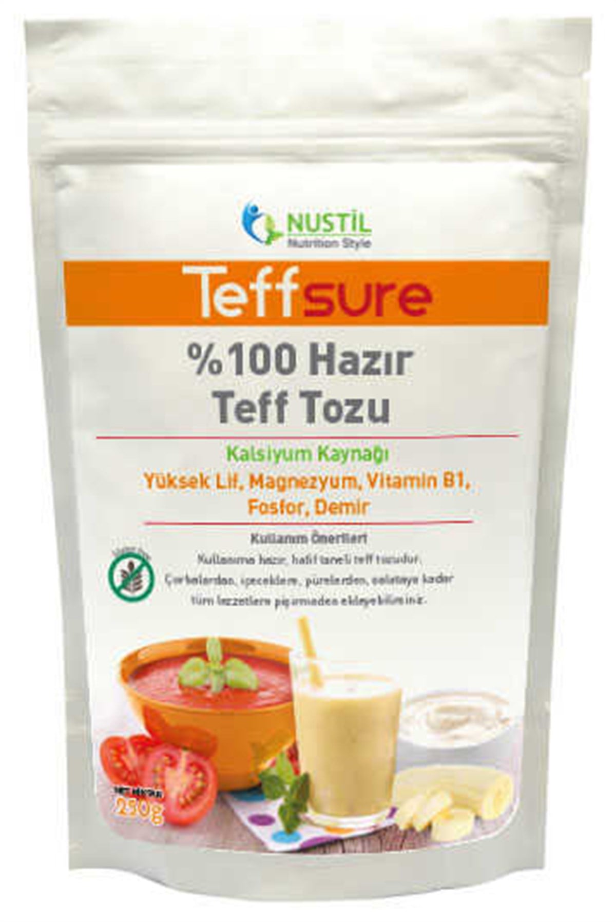 Nustil Teffsure Hazır Teff Tozu 250 g
