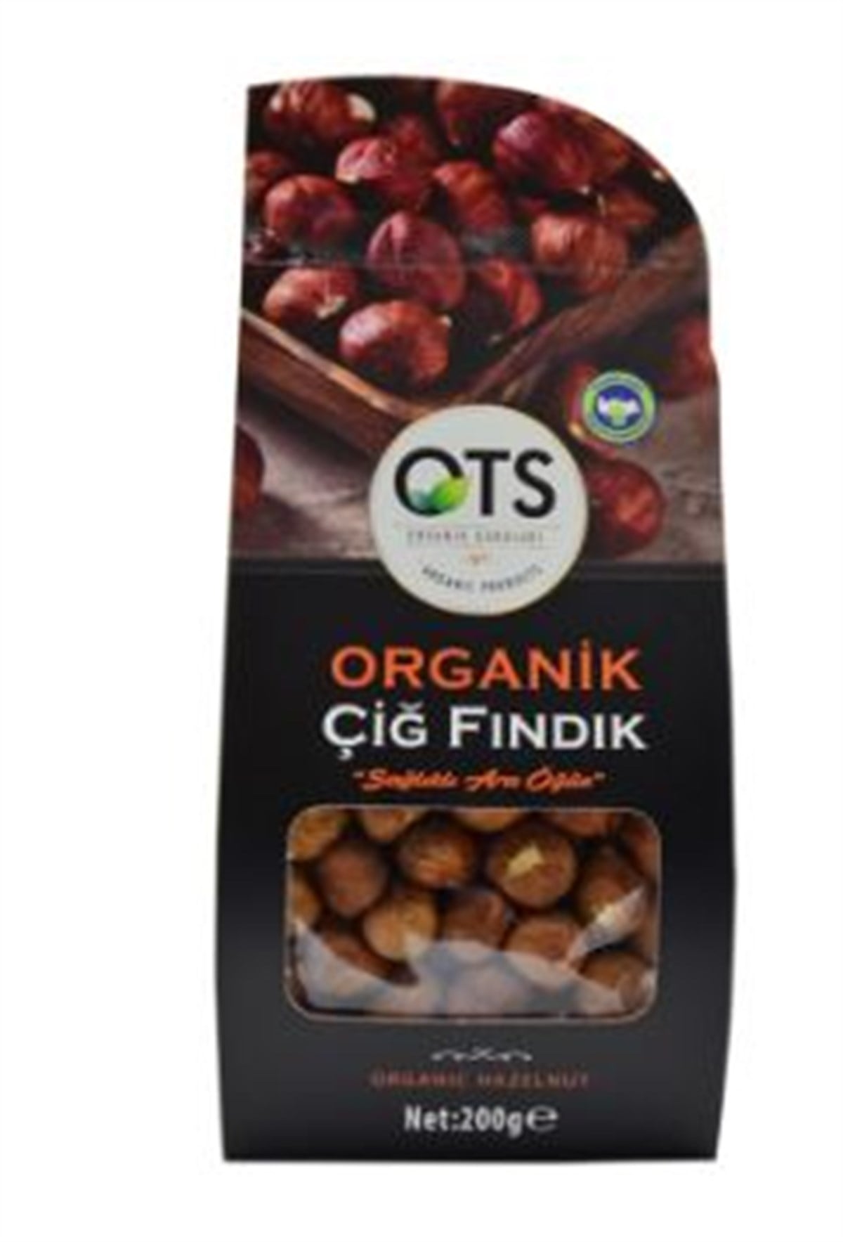 OTS Organik Çiğ Fındık 200gr