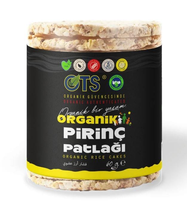 Ots Organik Glutensiz Pirinç Patlağı 60gGlutensiz Ürünler