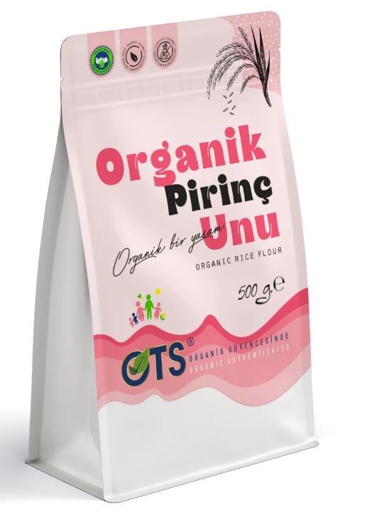 OTS Organik Pirinç Unu 500grOrganik Ürünler
