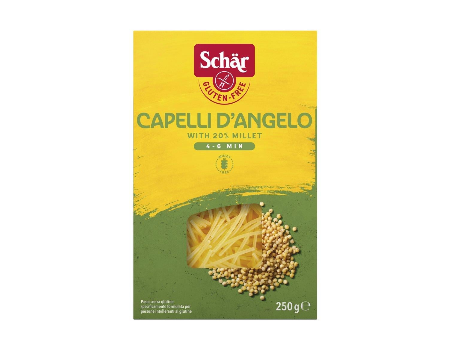 Schar Capelli d'Angelo Şehriye 250 grGlutensiz Ürünler