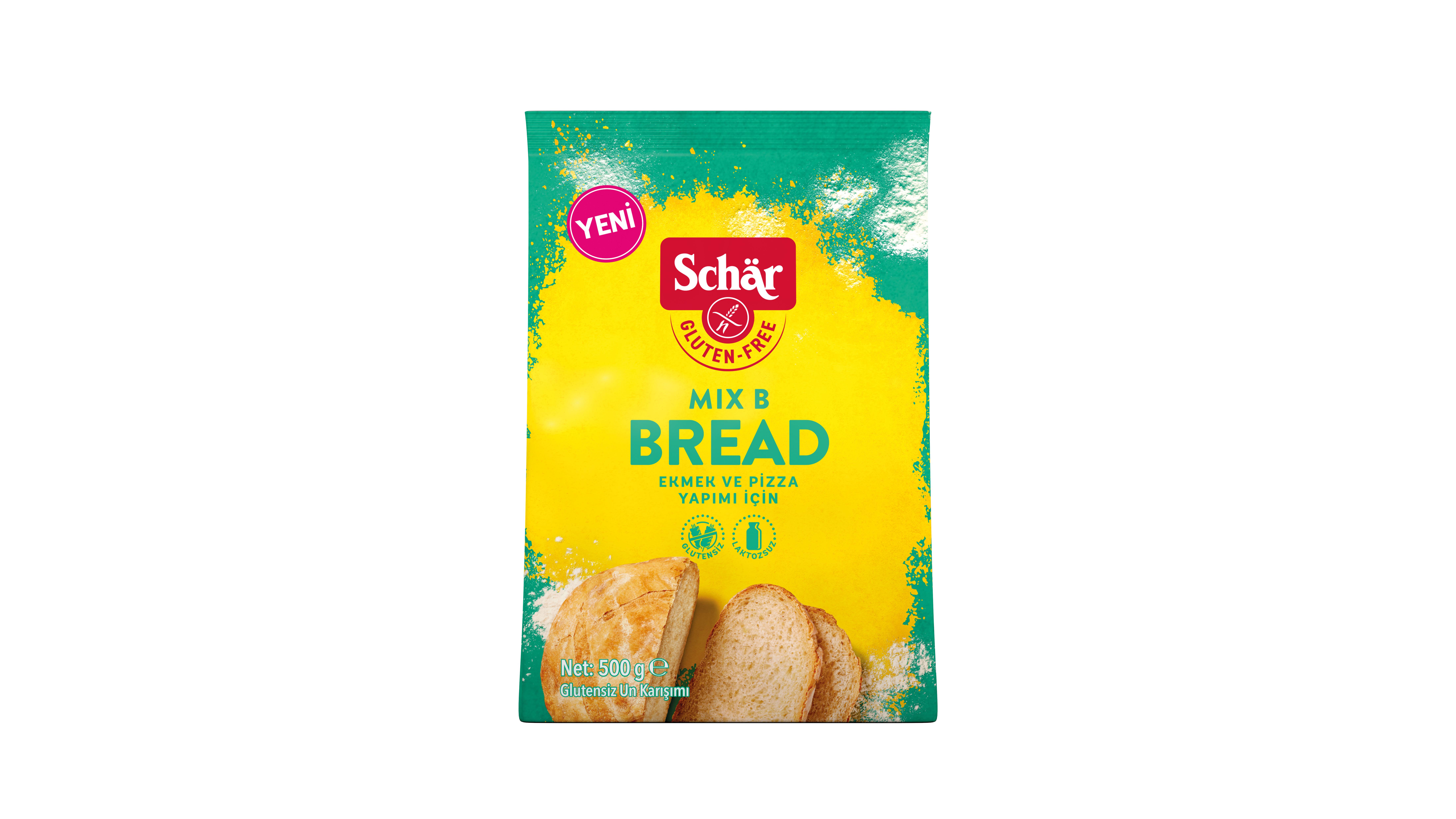 Schar Mix B Ekmeklik Un Karışımı 500 gGlutensiz Un