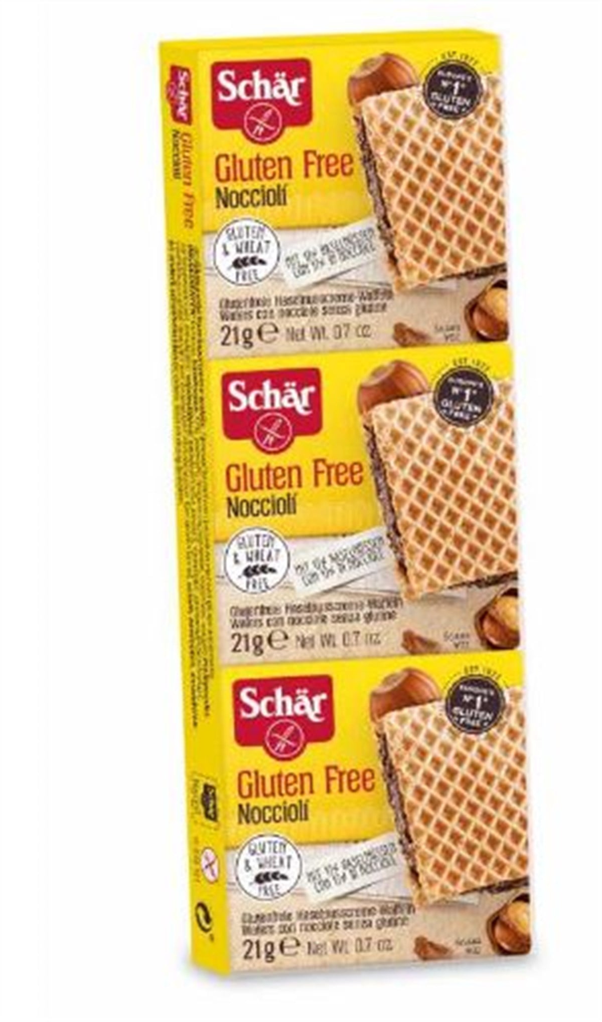 Schar Noccioli Fındıklı Kakaolu Gofret 3x21 gr