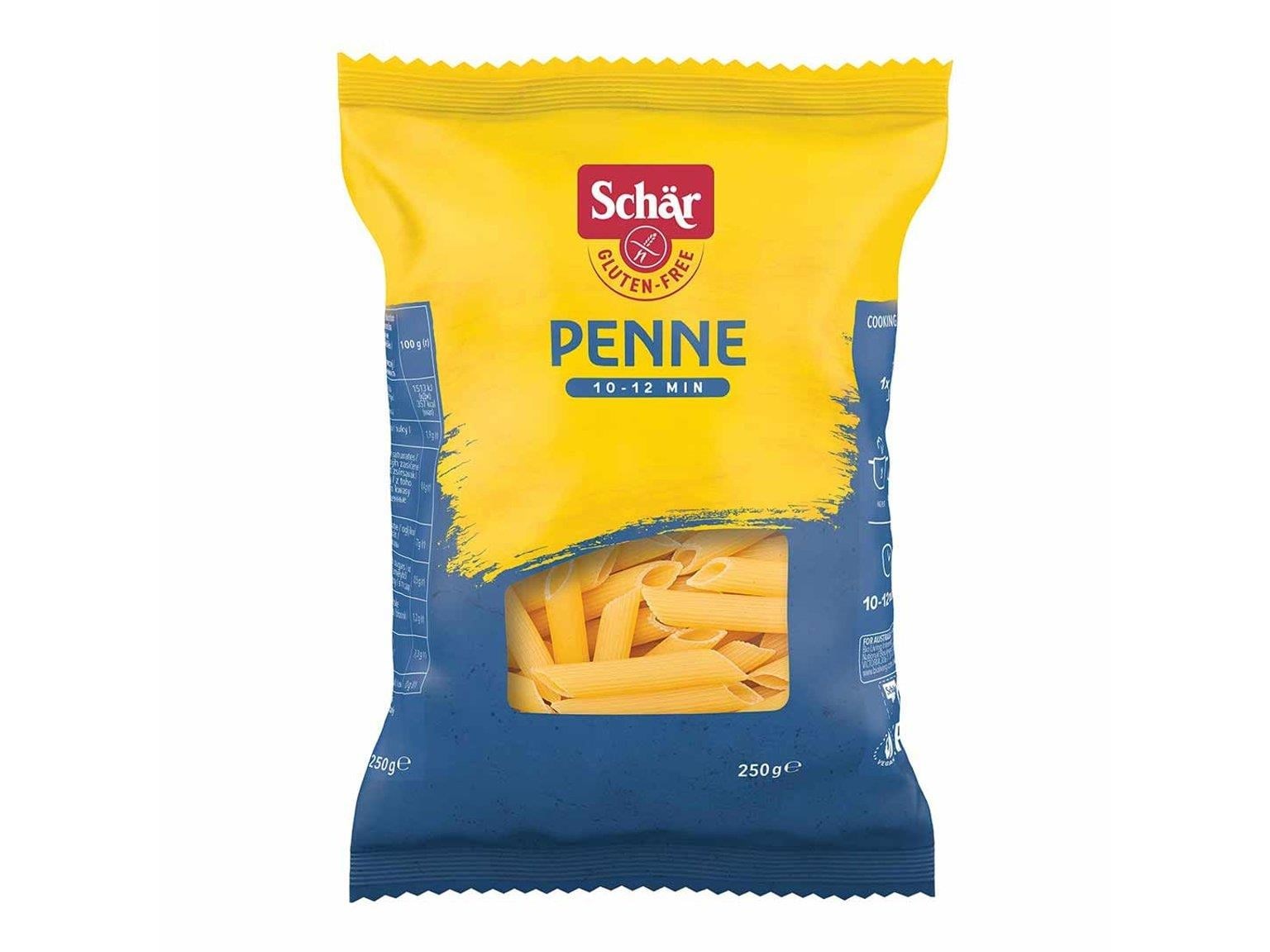 Schar Penne Kalem Makarna 250 grGlutensiz Ürünler