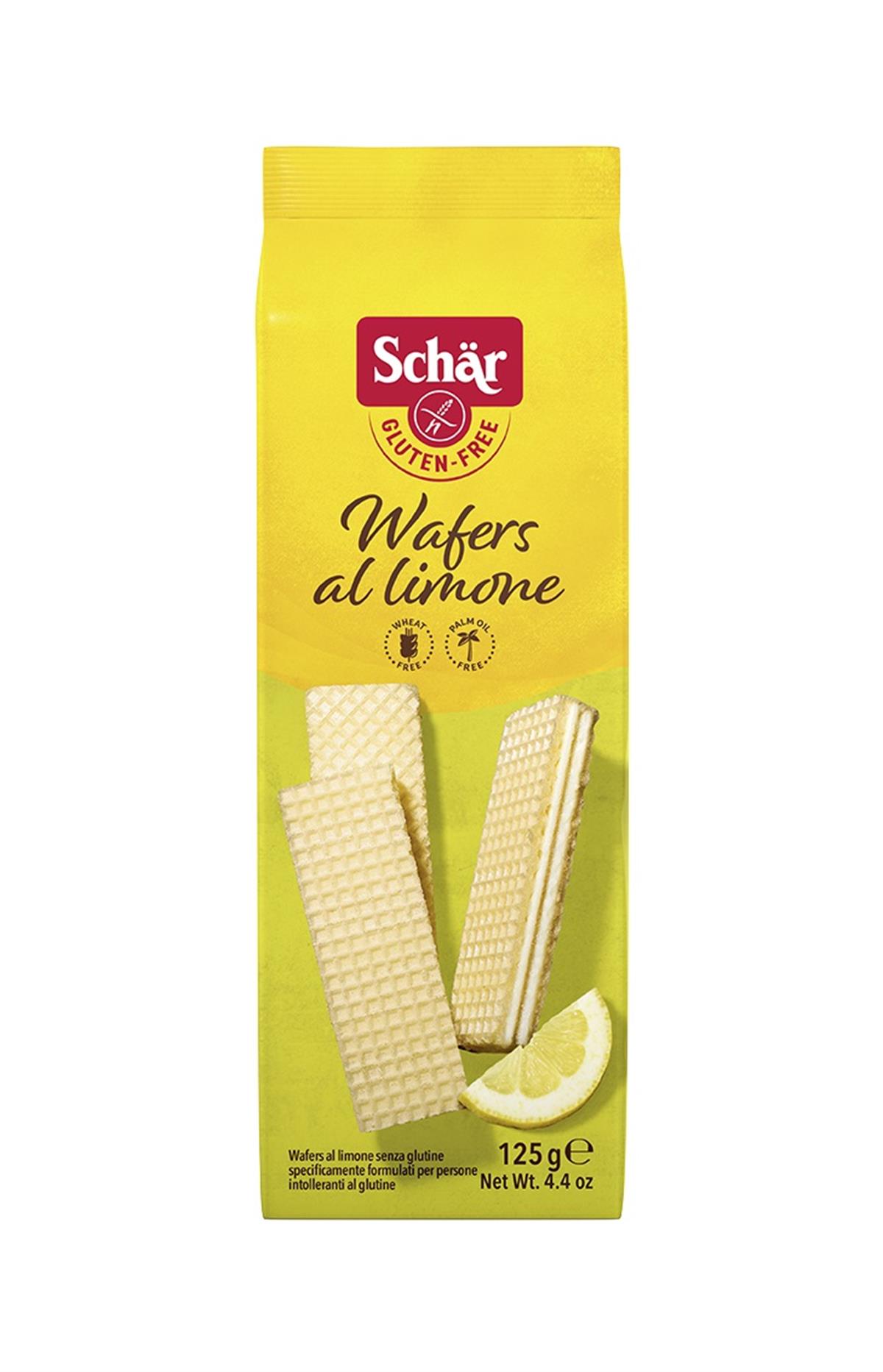 Schar Wafers Limonlu Gofret 125 grGlutensiz Ürünler