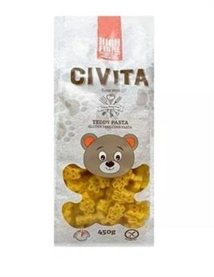 Civita Glutensiz Teddy Ayıcıklı Makarna 450 grGlutensiz Makarna