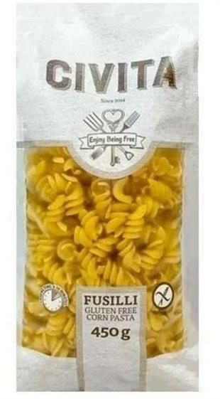 CivitaGlutensiz Fusilli Makarna 450 grGlutensiz Makarna