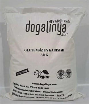 Doğalinya Glutensiz Un Karışımı 3 kgGlutensiz Ürünler