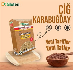Dr.Gluten Glutensiz Çiğ Karabuğday Raw Buckwheat 500 gGlutensiz Ürünler