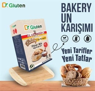 Dr.Gluten Glutensiz Bakery Un Karışımı Flour Mix 1 KG Ekmek UnuGlutensiz Ürünler