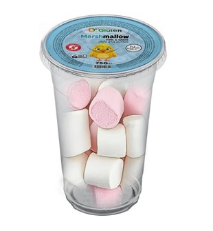 DR GLUTEN GLUTENSİZ MARSHMALLOW PİNK & WHİTE 75 GRGlutensiz Ürünler