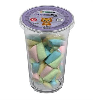 DR GLUTEN GLUTENSİZ MARSHMALLOW TWİST 75 GRGlutensiz Atıştırmalıklar