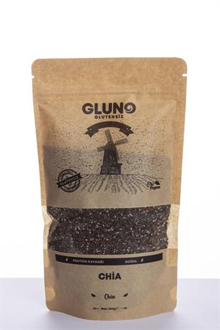 Gluno Glutensiz Chia 250 grGlutensiz Ürünler