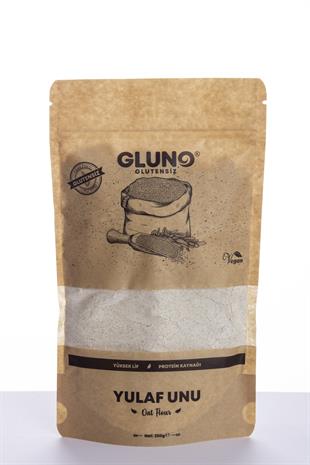 Gluno Glutensiz Yulaf Unu 250gGlutensiz Ürünler