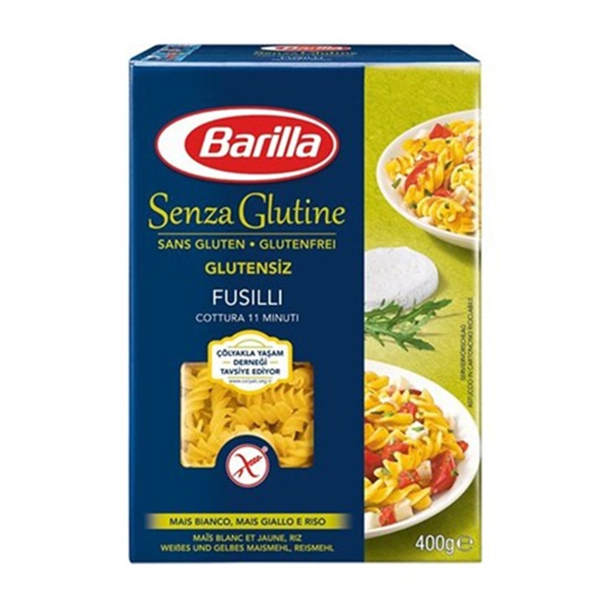 Barilla Glutensiz Burgu Makarna 400 gr