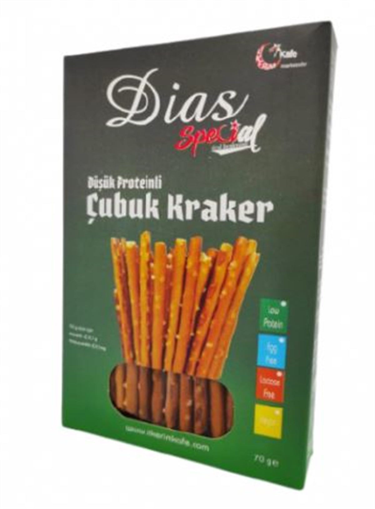 Dias Special Düşük Proteinli Çubuk Kraker 70 GramDüşük Proteinli Ürünler