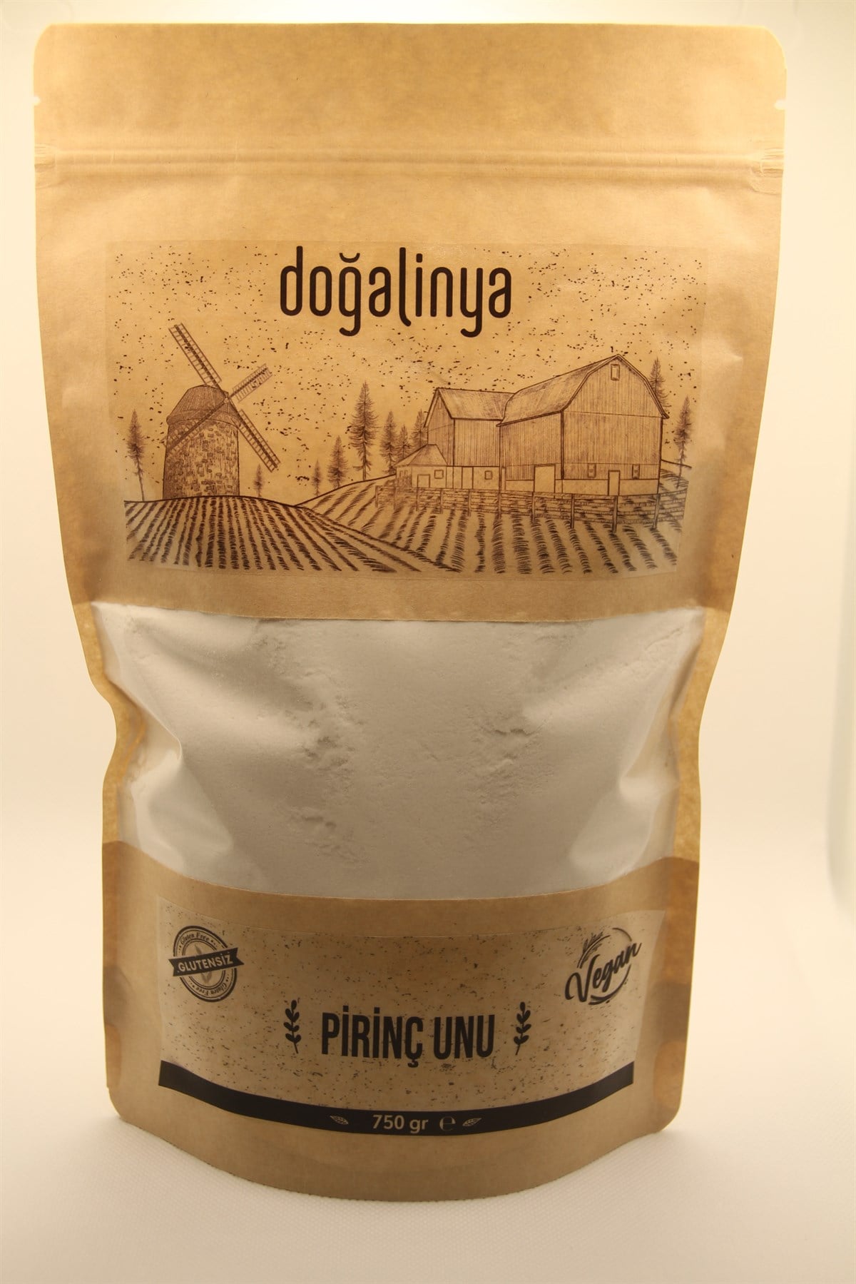 Doğalinya Pirinç Unu 750g (Glutensiz)Glutensiz Ürünler