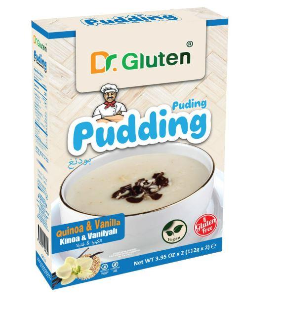 Dr. Gluten Glutensiz Kinoa ve Vanilyalı Puding 112 g x 2Glutensiz Ürünler