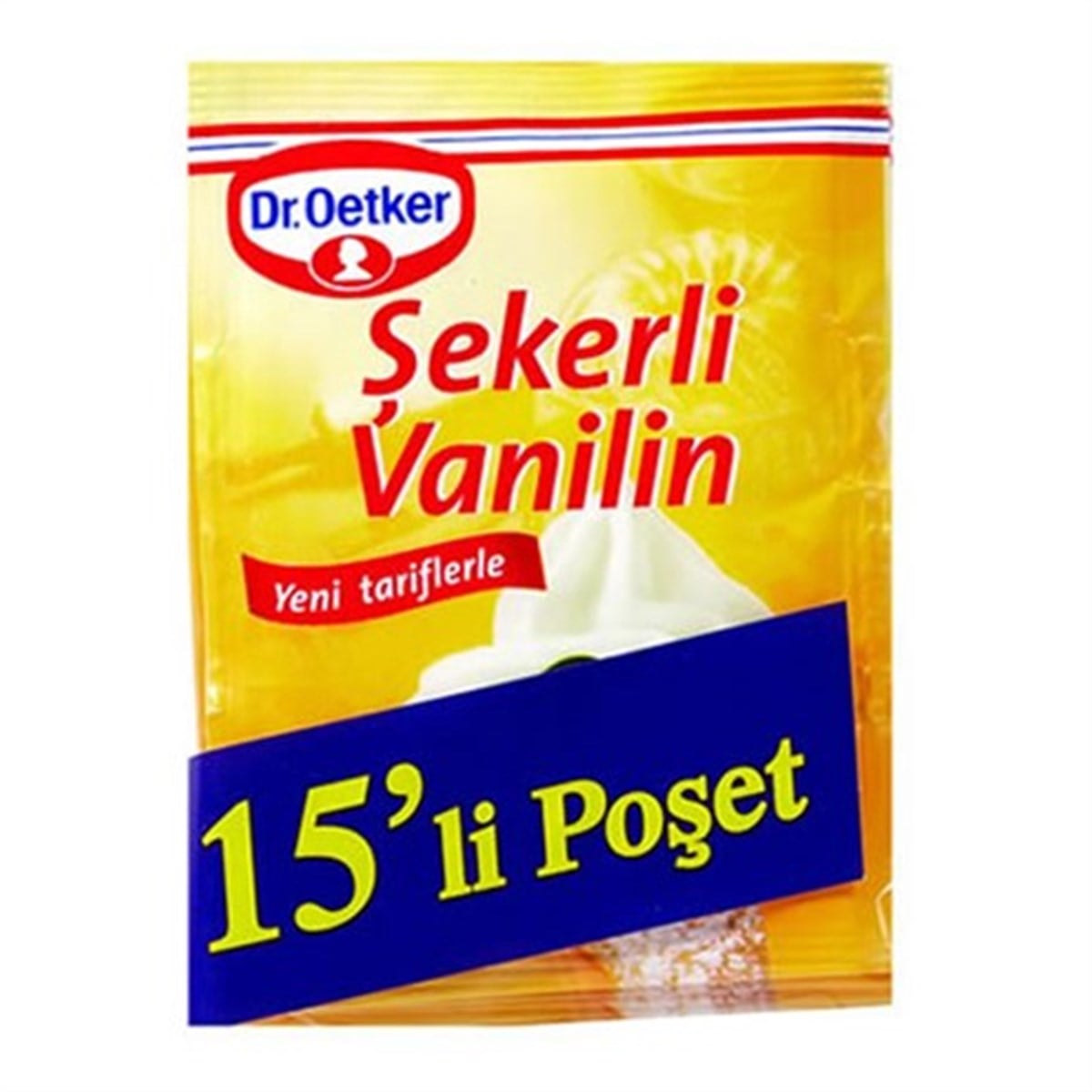 Dr.Oetker Şekerli Vanilin 5 gr 15'li paket