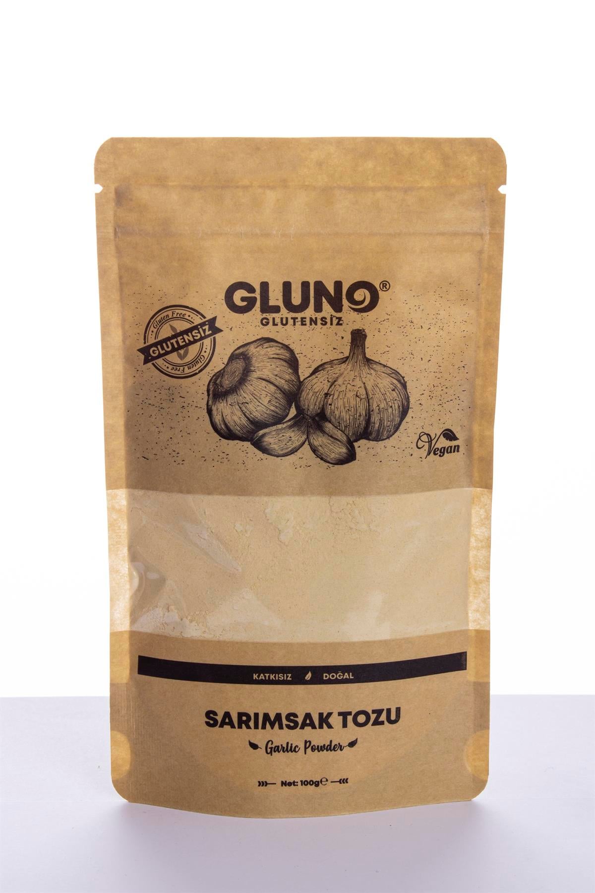 Gluno Glutensiz Sarımsak Tozu 100gGlutensiz Ürünler