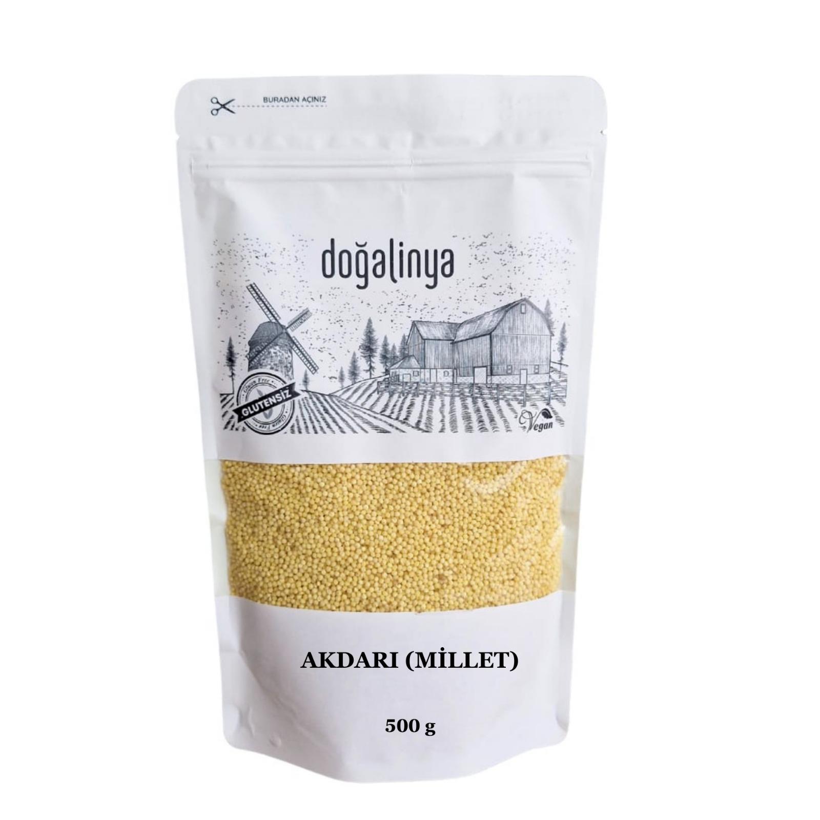 Glutensiz Akdarı-Millet 500gGlutensiz Yemeklikler
