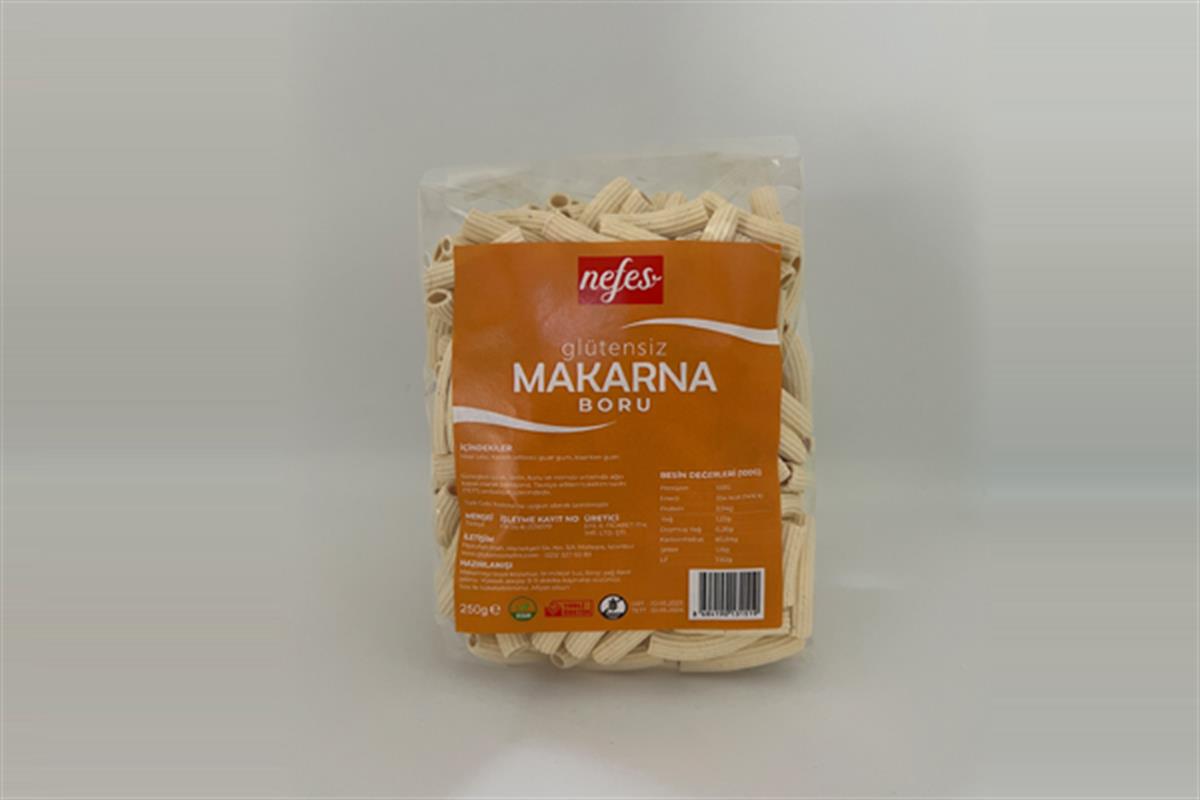 Glutensiz Nefes Boru Makarna 250 grGlutensiz Ürünler