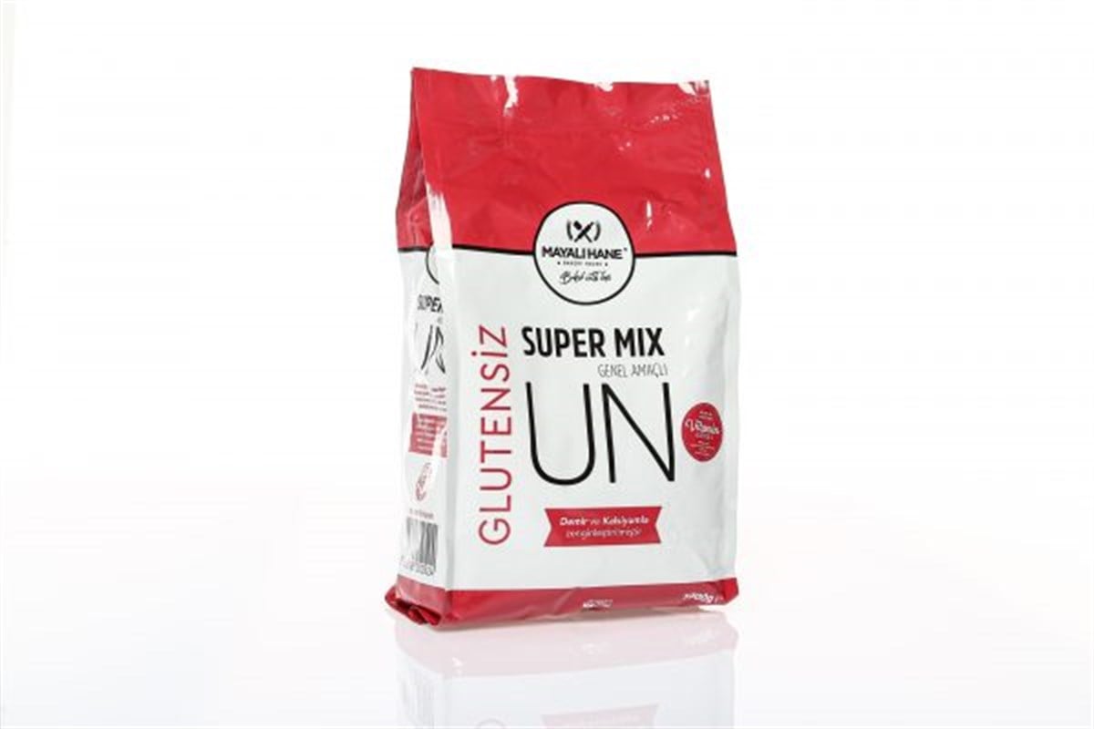 Mayalı Hane Glutensiz Süper Mix Genel Amaçlı Un 1000 grGlutensiz Ürünler