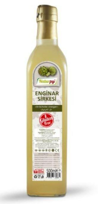 Naturpy Enginar Sirkesi 500 ml (Glutensiz)Glutensiz Ürünler